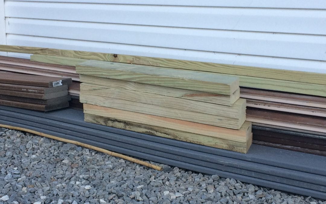 New Picnic Tables for Peachtree Cove